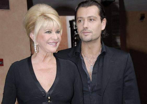 Ivana Trump and Rossano Rubicondi. 